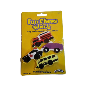 Juguete para desgaste dental Fun chews weels