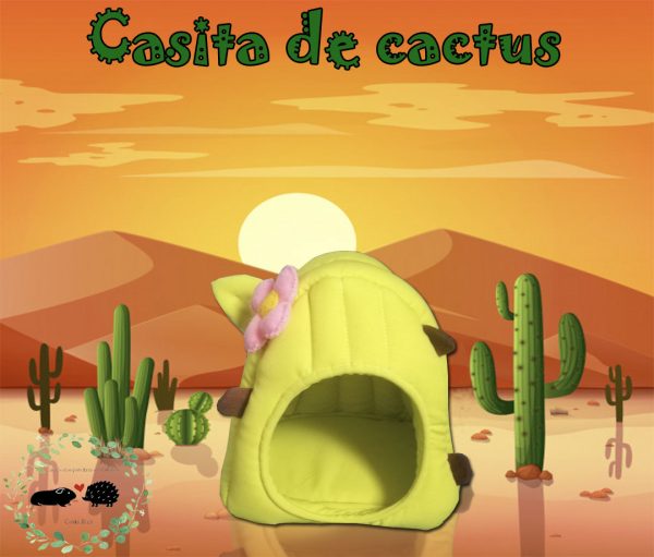 Casita de tela de  Cactus