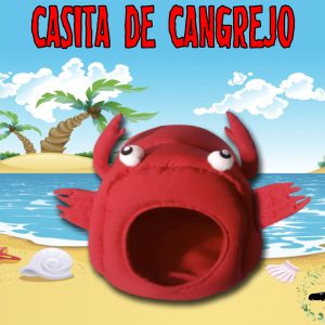 Casita de tela de Cangrejo