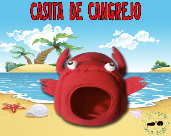 Casita de tela de Cangrejo