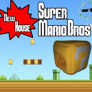 Casita de tela Cubo de Mario