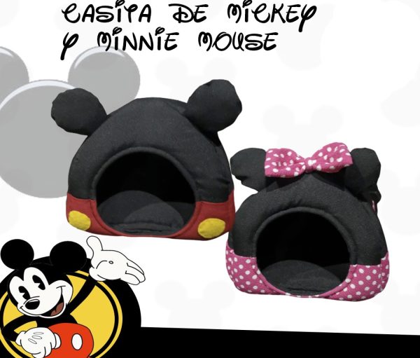 Casita de tela de Mickey Y Minnie Mouse