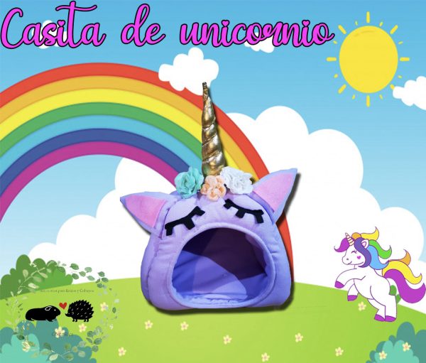 Casita de tela de Unicornio