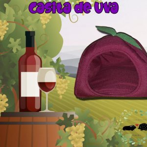 Casita de tela de Uva