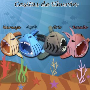 Casita de tela de Tiburón